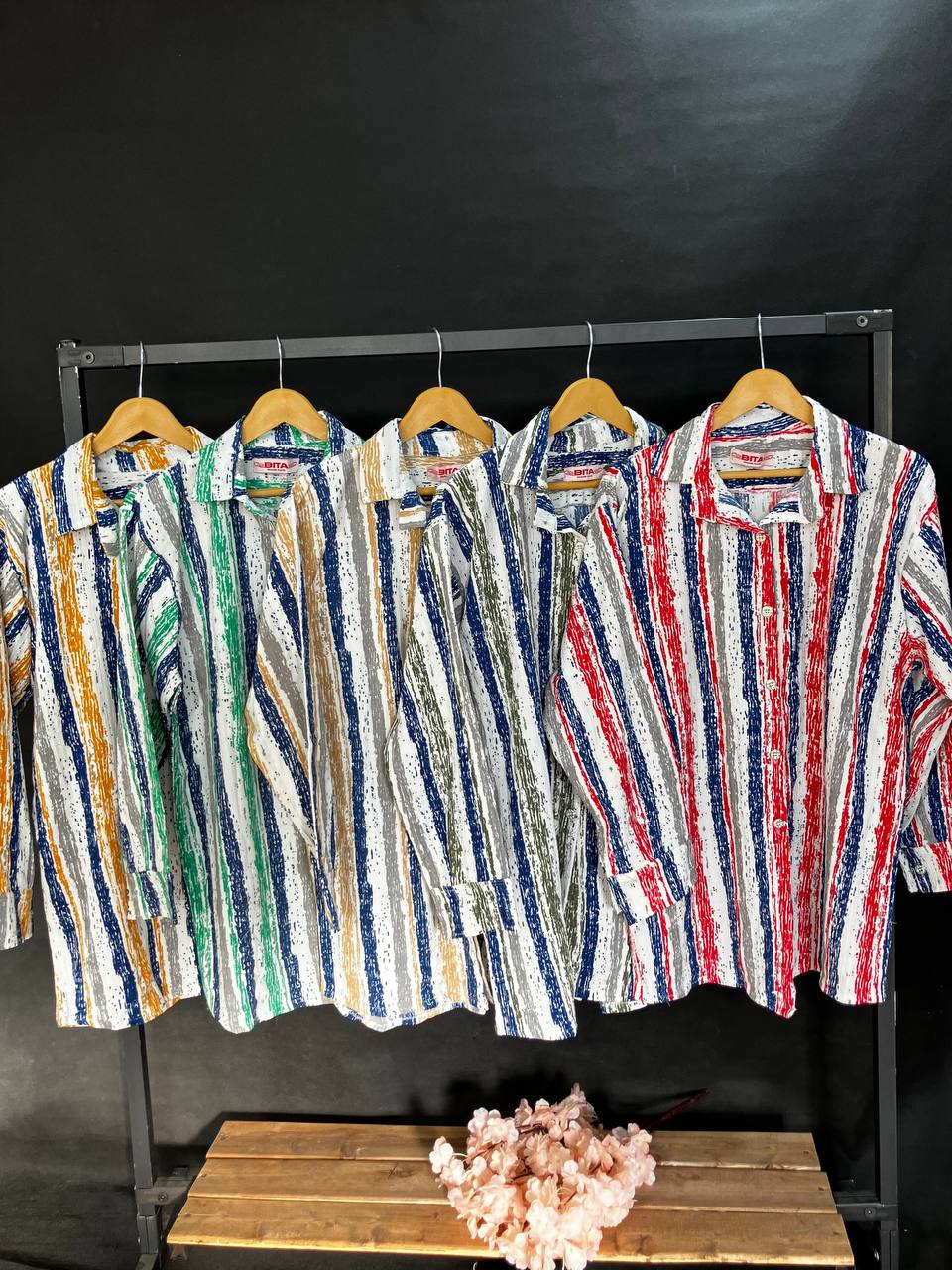 مدل پیراهنی راه راه