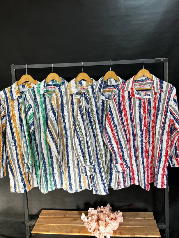 مدل پیراهنی راه راه