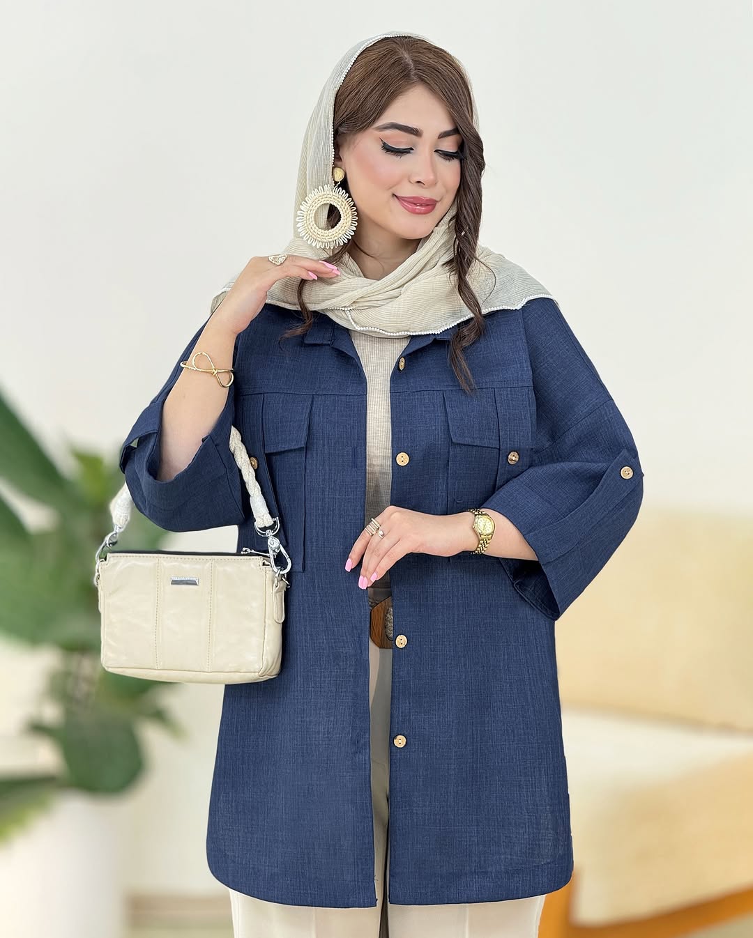 رنگ سرمه ای✅