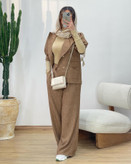 عکس غیر ژورنالی کت شلوار صوفیا شهرزاد✅