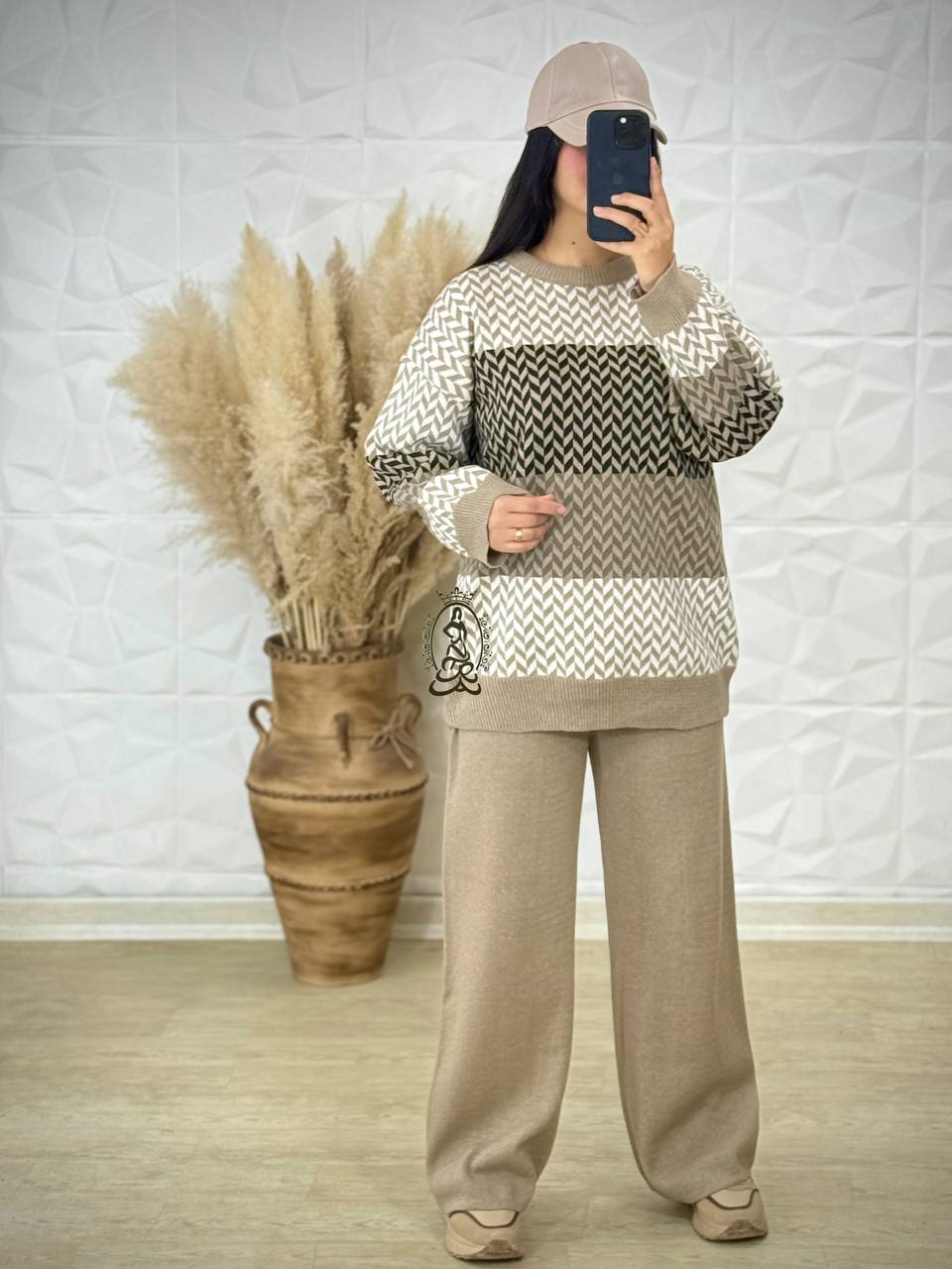 رنگ کرم ست بافت دنیا