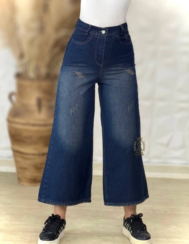 تن خور شلوار جین واید